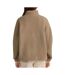Veste sherpa marron homme o'neill high pile fleece-2