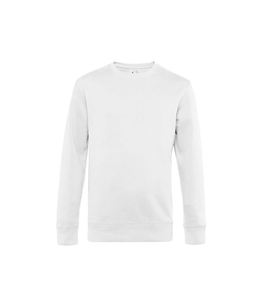Pull À Col Ras Du Cou King Pour Hommes Blanc B&C-1