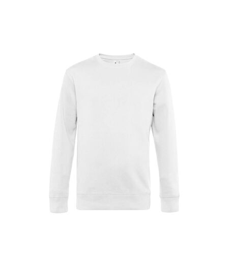 Pull À Col Ras Du Cou King Pour Hommes Blanc B&C