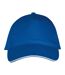 Casquette De Baseball Long Beach Bleu Roi Blanc SOLS-1