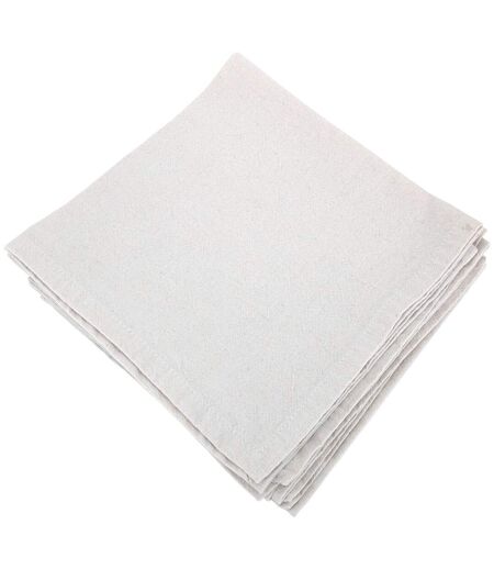 Lot de 6 serviettes de table MATTIS