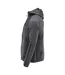 Mens Customised Hooded Fleece Jacket Stone Grey Mascot-4