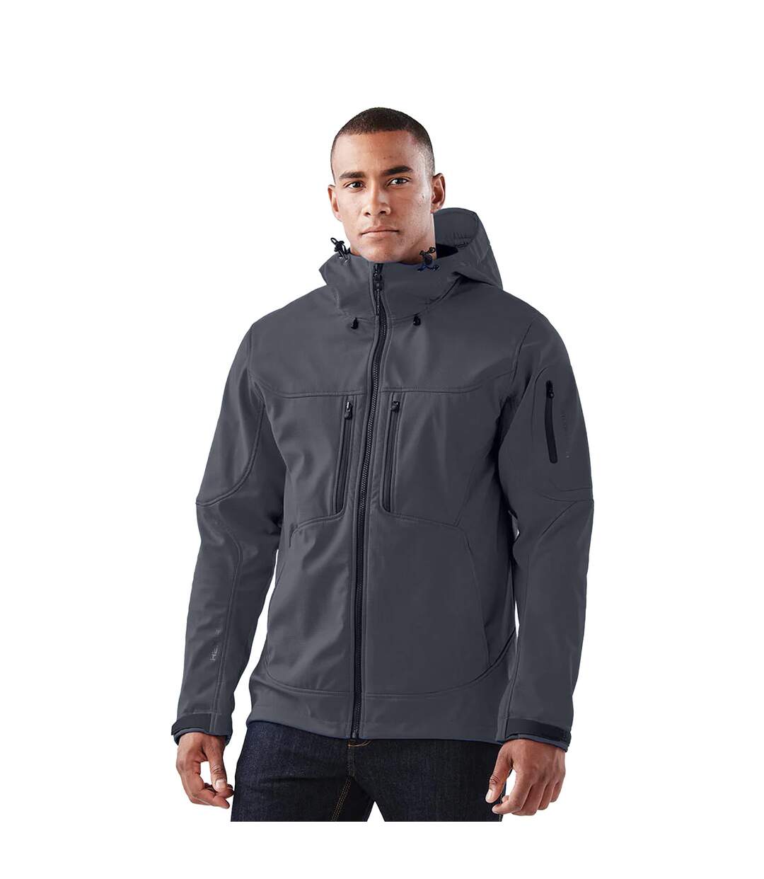 Veste Softshell Epsilon Homme Charbon Stormtech-1