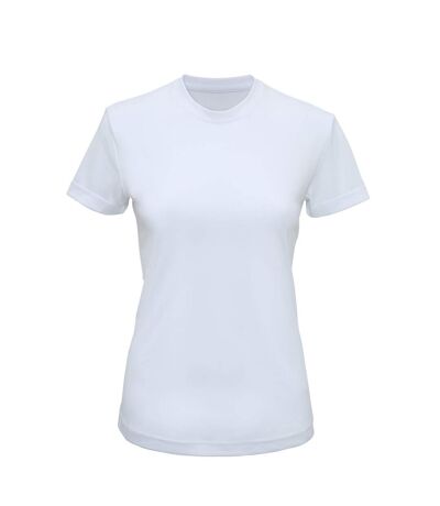 T-shirt sport femme blanc Tri Dri