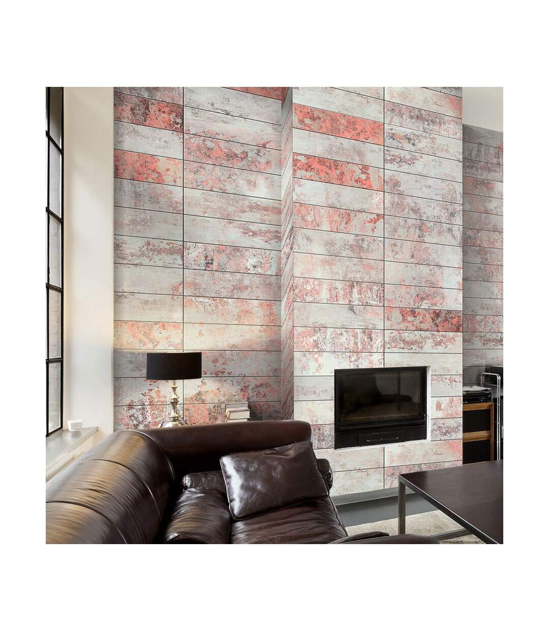 Papier Peint Orange Marble 50x1000cm-1