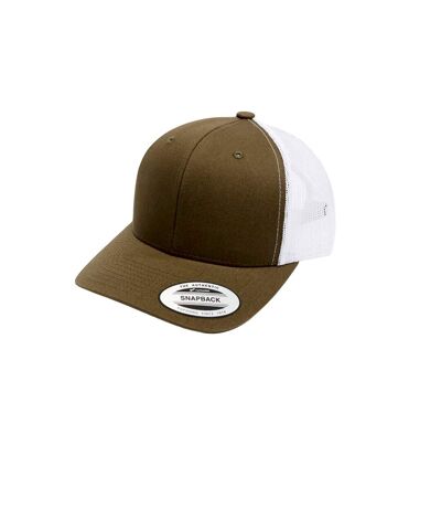 Flexfit - Casquette trucker CLASSICS - Adulte (Vert sombre / Blanc) - UTRW8114