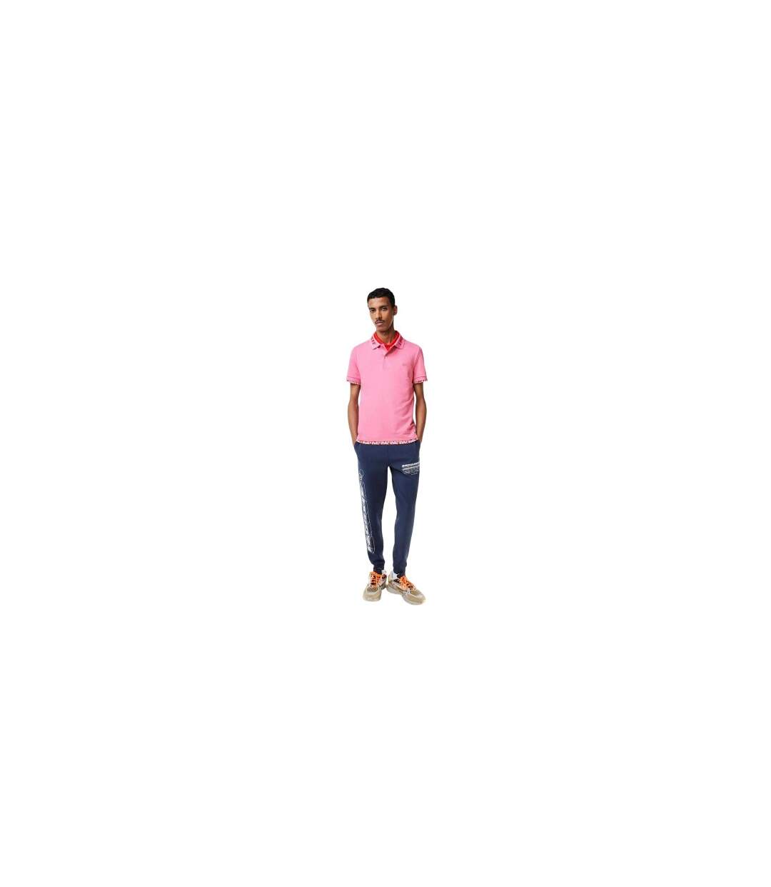 Polo Movement Homme Rose Lacoste-1