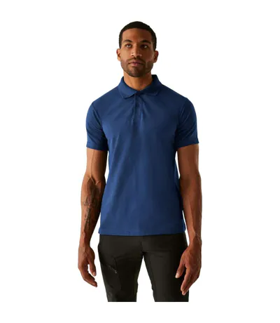 Polo Uni Manches Courtes Homme Bleu Roi Regatta Professional
