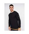 Duck and Cover Mens Papline Knitted Sweater (Black)
