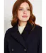 Manteau caban court double boutonnage-4