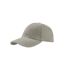 Lot de 2  casquettes en coton épais adulte gris clair Atlantis