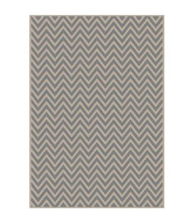 Tapis salon et chambre tissé en viscose motif géométrique CHEVROL