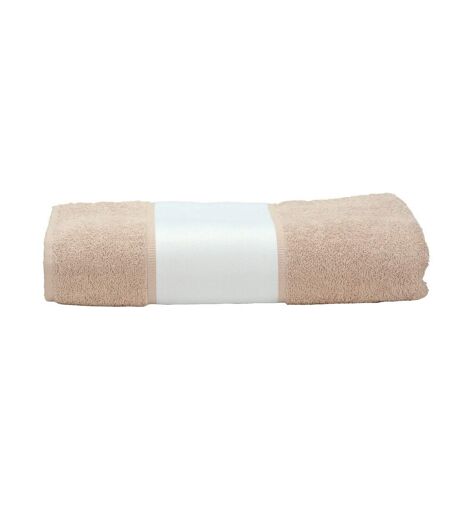 A&R Towels Subli-Me Hand Towel (Sand) - UTRW6040