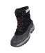 Mens Snowdon Extreme Suede Snow Boots Black Mountain Warehouse-1