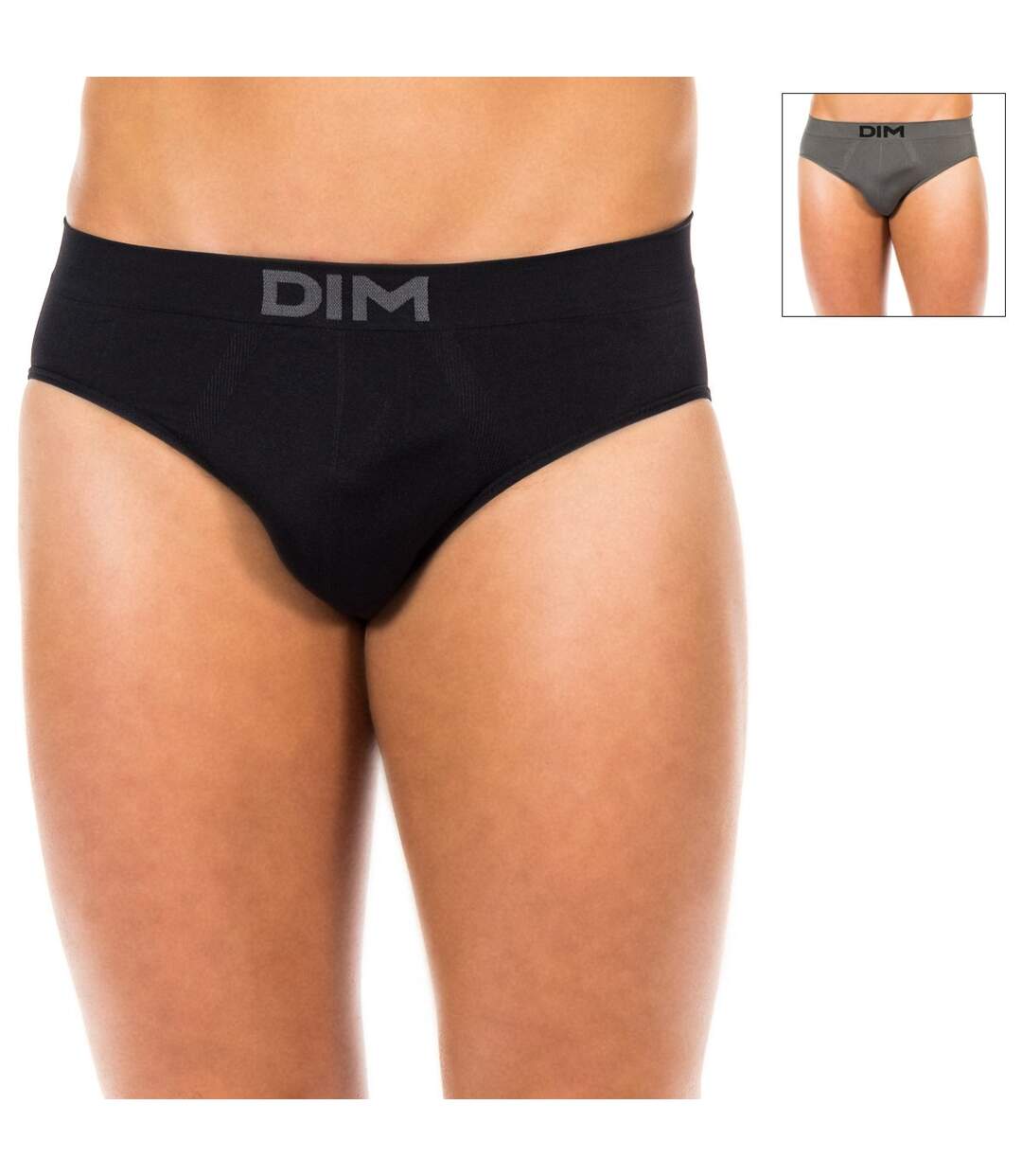 Pack-2 Unno Basic seamless slips D05HG for men offers good mobility and comfort-1