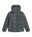 Womens/ladies Tech Midweight Down Jacket Dark Khaki Animal-2