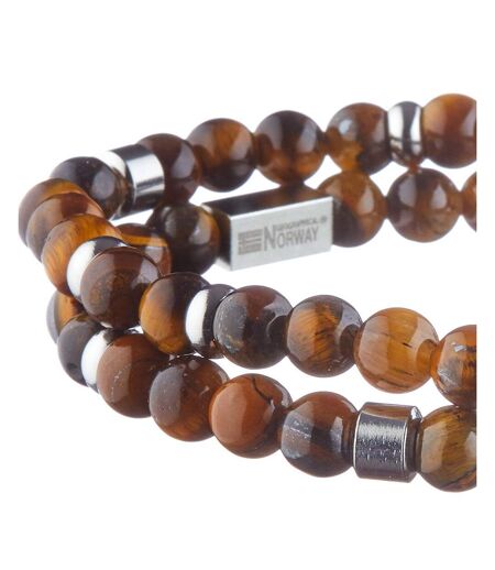 Bracelet double tour marron homme geographical norway 315055 - taille unique
