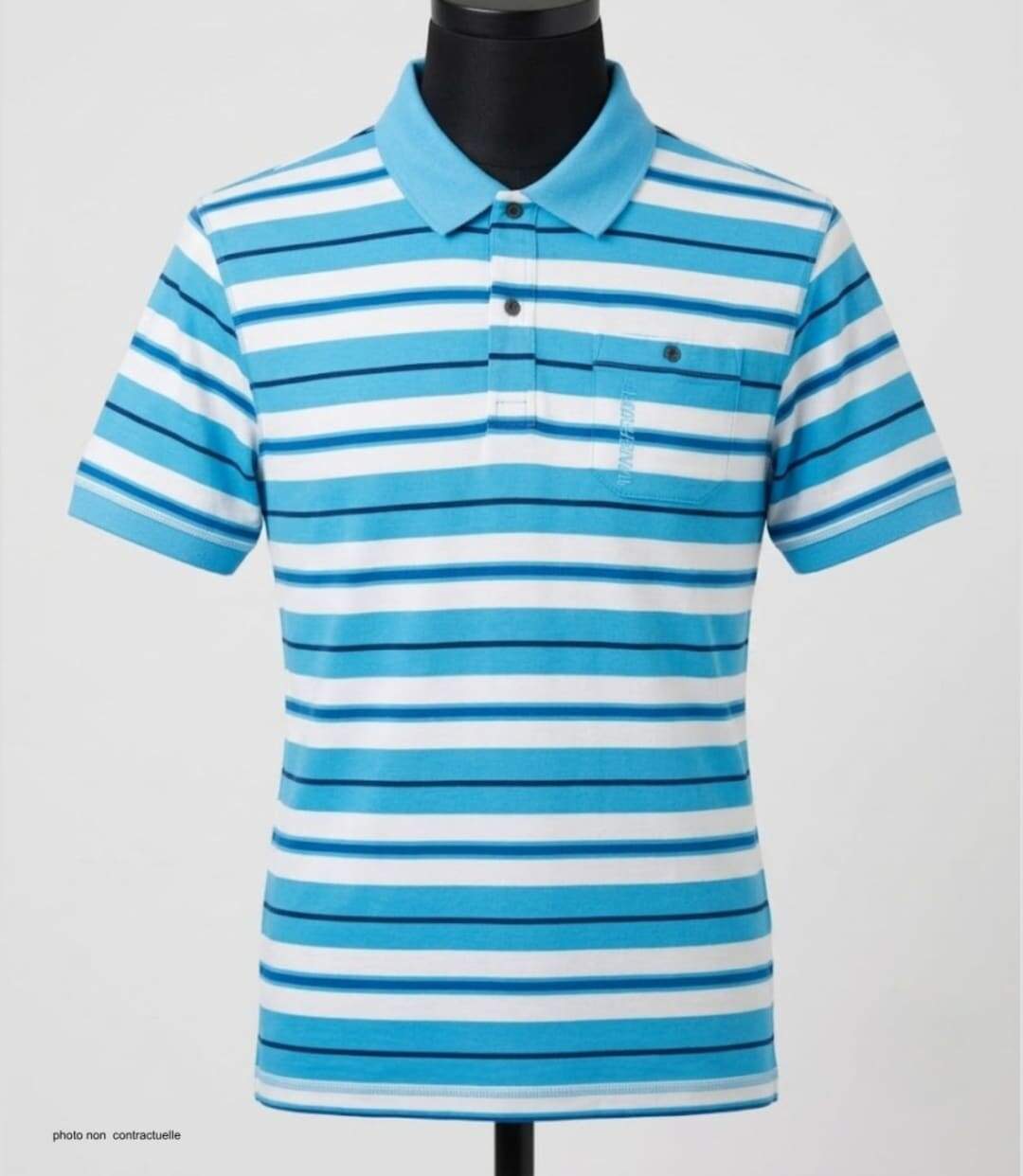 Polo WINCHESTER RAINBOW2 en coton jersey : l'élégance intemporelle avec poche pratique-3