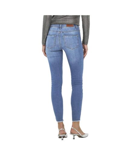 Jean skinny bleu femme only wow