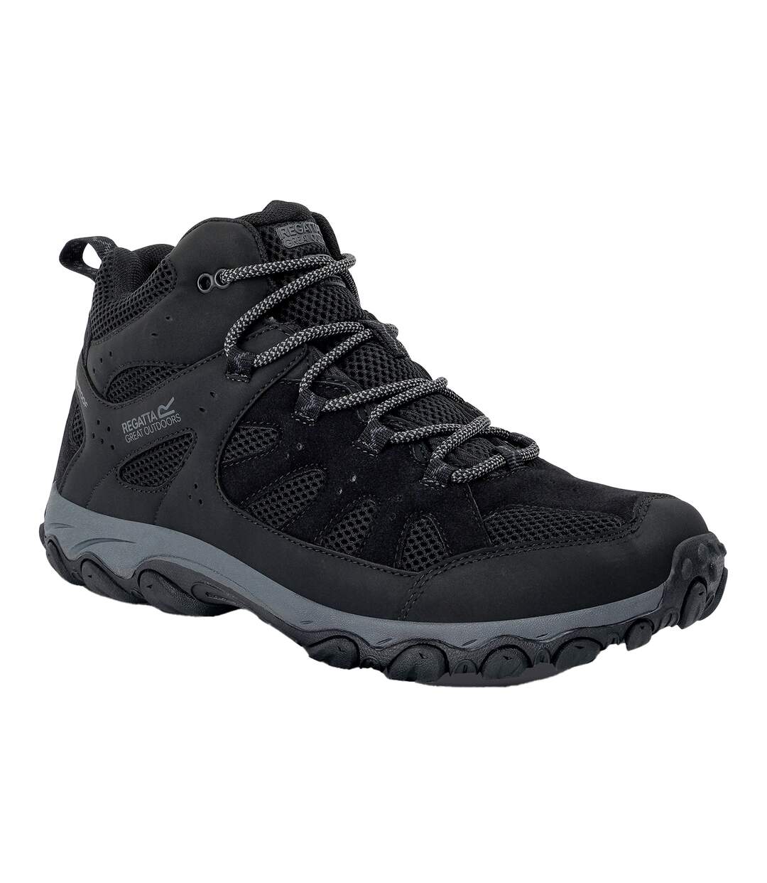 Chaussures De Marche Edgepoint Homme Noir Granite Regatta-1