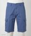 Bermuda WINCHESTER ISLAND2 uni en coton : le short chic et confortable pour vos journées ensoleillées-3