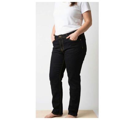 Pantalon Mayflower Claudia Noir : Jean Power Stretch Confort