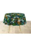 Nappe Ronde Imprimé Panazio 160cm Vert-1