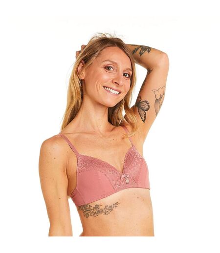 Soutien-gorge ampliforme coques souples terracotta Palanquin