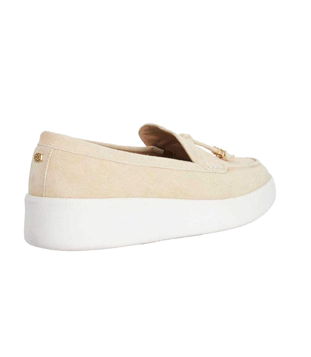 Mocassins Motif/style À Franges Gasket Femme Taupe Dune London-2