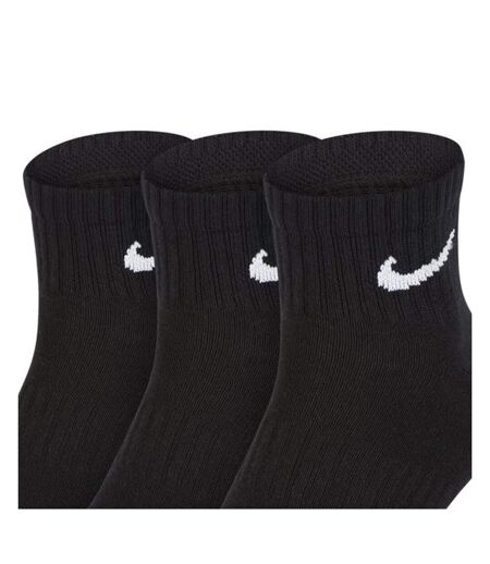 Lot De 3  Socquettes Everyday Adulte Noir Nike