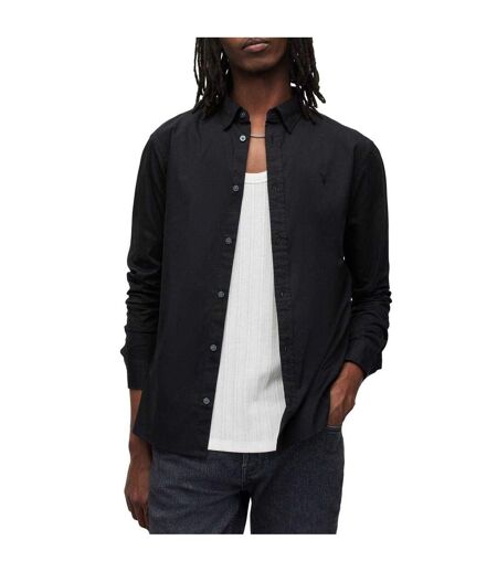 Chemise Manches Longues Hawthorne Homme Noir AllSaints