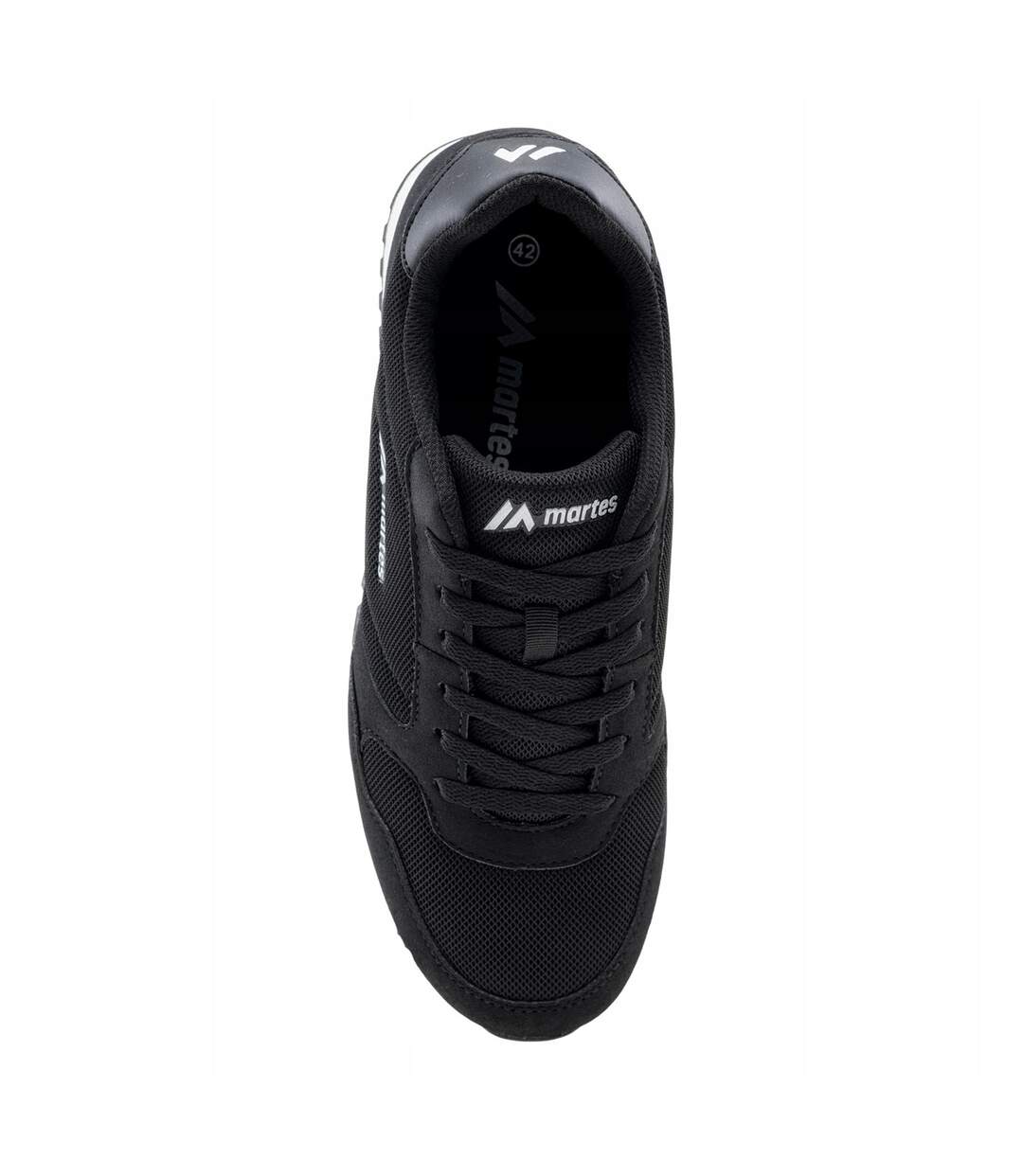 Baskets Arne Homme Noir Blanc Martes-4