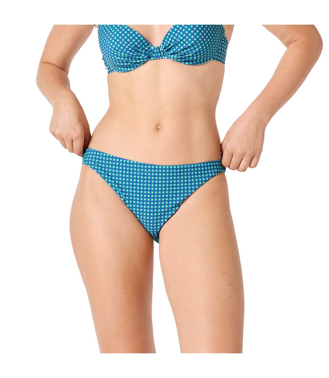 Slip de bain vert Eclectique-2