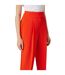Womens/ladies Tiroko Regular Trousers Bright Orange Boss-4