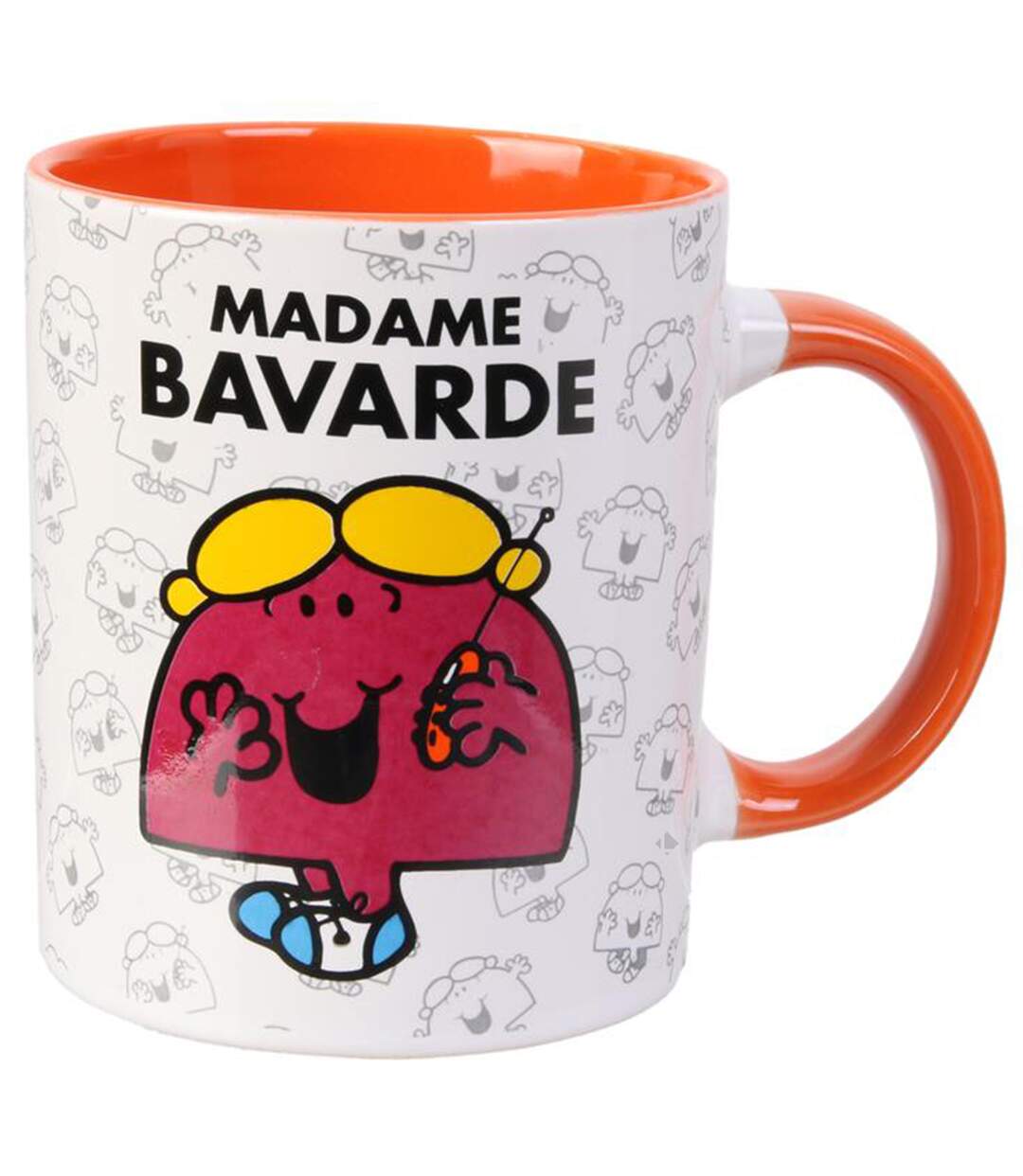 Mug MONSIEUR MADAME 30 cl 1 pièce Mme Bavarde-5
