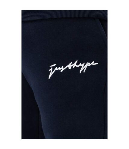 Pantalon de jogging scribble homme bleu marine Hype