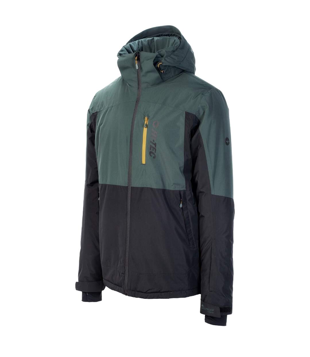 Blouson De Ski Moren Homme Vert Foncé Noir Hi-Tec-3