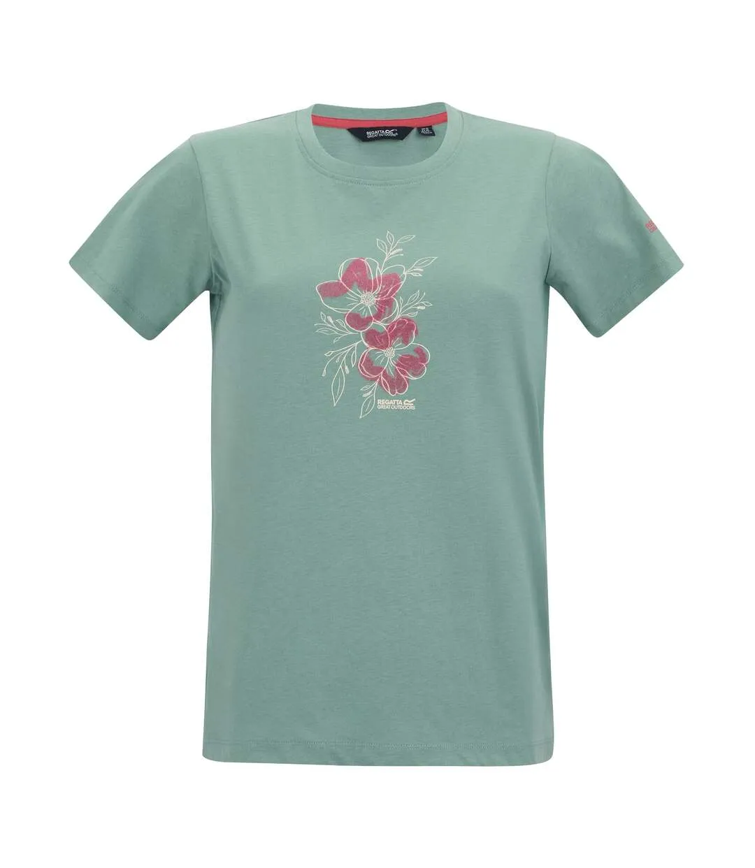 Womens/ladies Filandra Vx Bloom T-shirt Ivy Moss Regatta-2