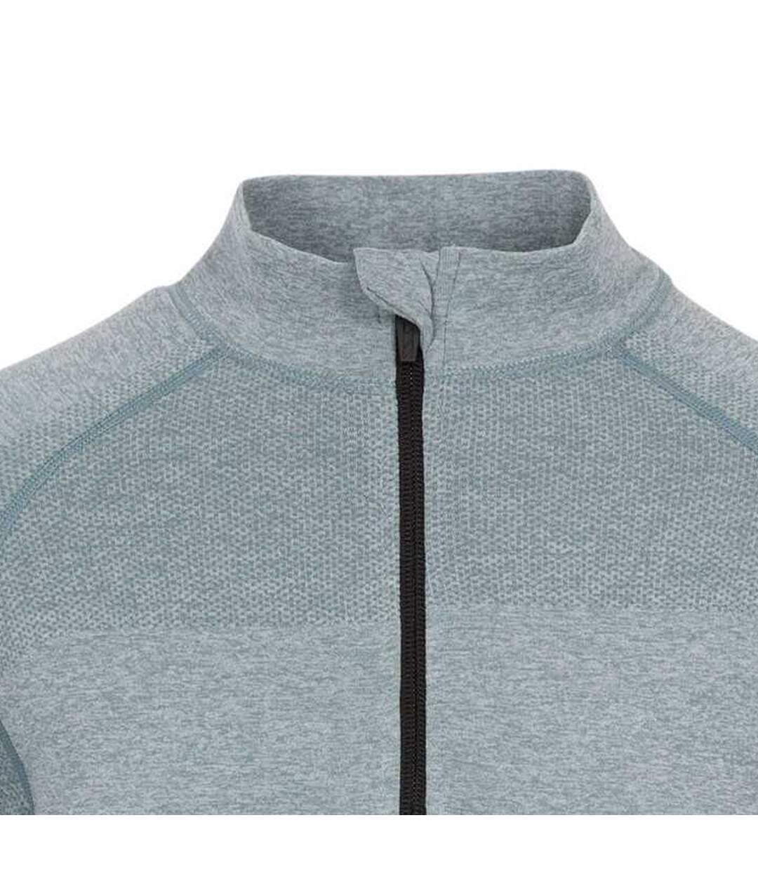 Womens/ladies Pelina Half Zip Long-sleeved Active Top Teal Mist Trespass-4
