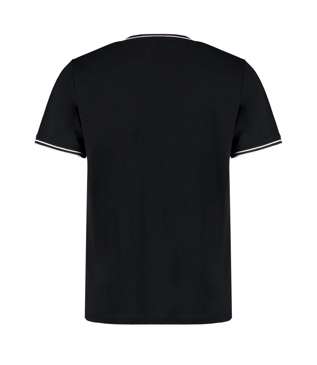 T-shirt homme noir / blanc / rouge Kustom Kit