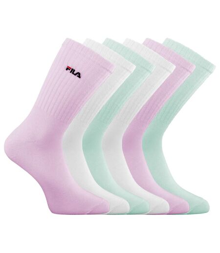 Lot de 6 paires de chaussette Tennis homme Super Bubble Fila