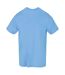 T-shirt à col rond homme bleu ciel Build your Brand