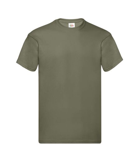 T-shirt original homme olive classique Fruit of the Loom Fruit of the Loom