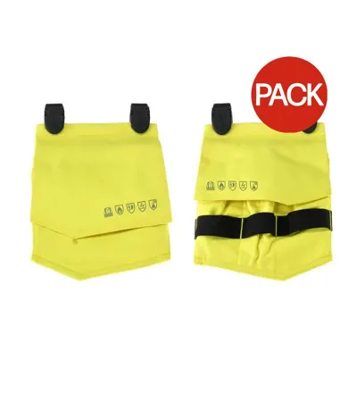 Pack Of 2  Accelerate Multisafe Holster Bag  One Size Hi Vis Yellow Mascot
