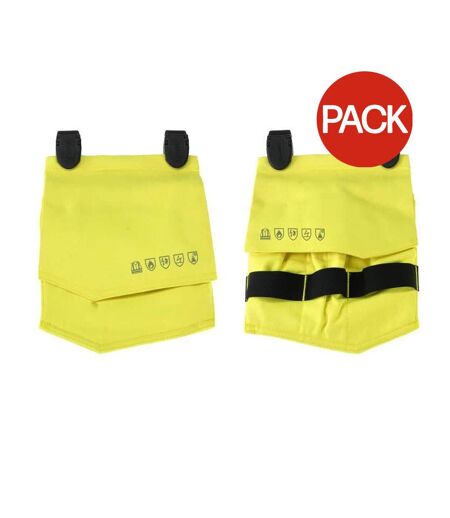 Pack Of 2  Accelerate Multisafe Holster Bag  One Size Hi Vis Yellow Mascot