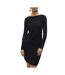 Robe noire femme vero moda zoé - l-1
