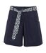 Womens/ladies Orla Kiely Summer Ii Shorts Navy Regatta-2
