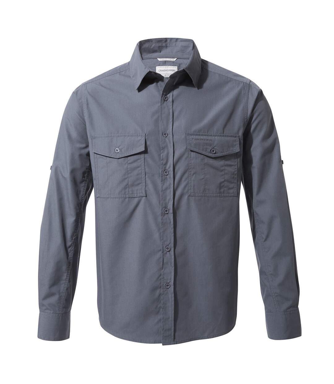 Craghoppers Mens Kiwi Long-Sleeved Shirt (Ombre Blue) - UTCG1500-2