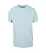 T-shirt à col rond homme bleu mer Build your Brand