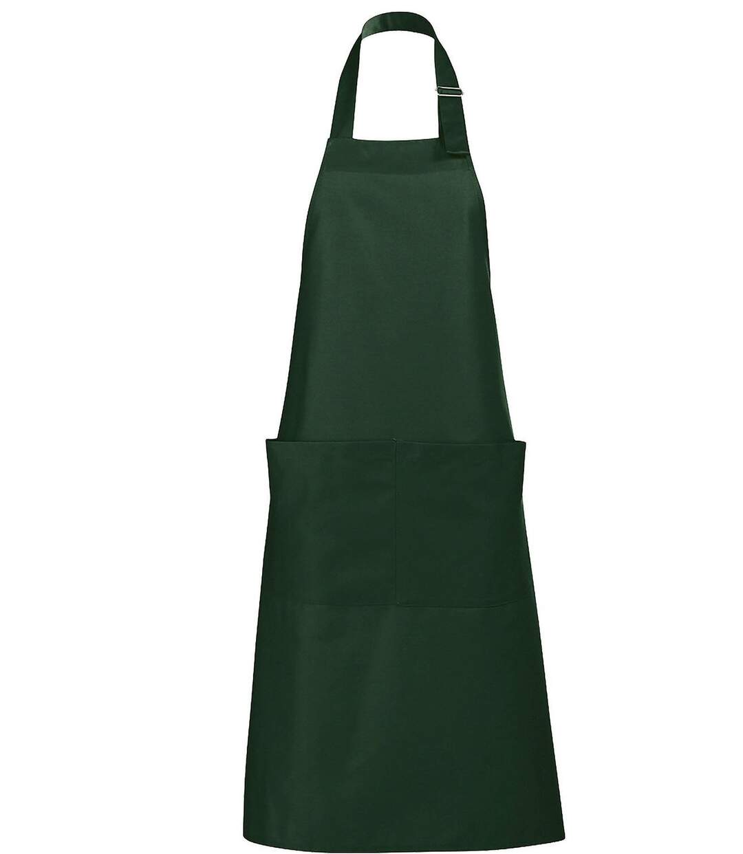 Tablier long avec poches - 88010 - vert bouteille-2